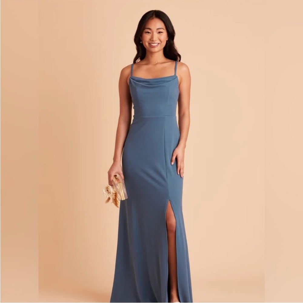ASH DRESS- crepe twilight from birdy grey